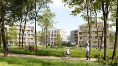 À Pessac (33), 64 logements innovants et vertueux vont voir le jour © Icade