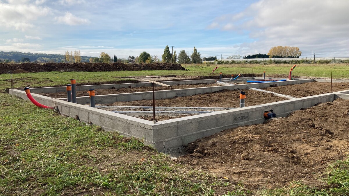 Maison neuve - Fondations - Construction | Faire construire sa maison