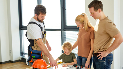Maison : des constructeurs à votre service © RomanChazov/Shutterstock