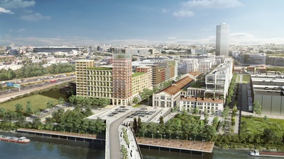Saint-Denis : les J.O. tremplin de la rénovation urbaine © Kreaction