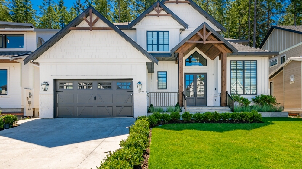 Une architecture sophistiquée pour cette belle familiale sur mesure.