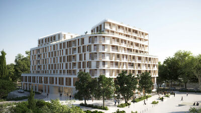 Urbanisme : à Nanterre, arrivée d’un programme neuf bois et bas carbone © Woodeum