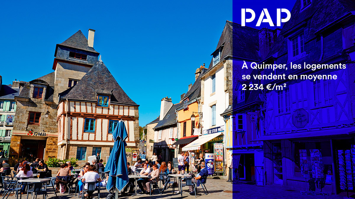 À Quimper, les prix devraient progresser de 3 à 5 % en 2026.