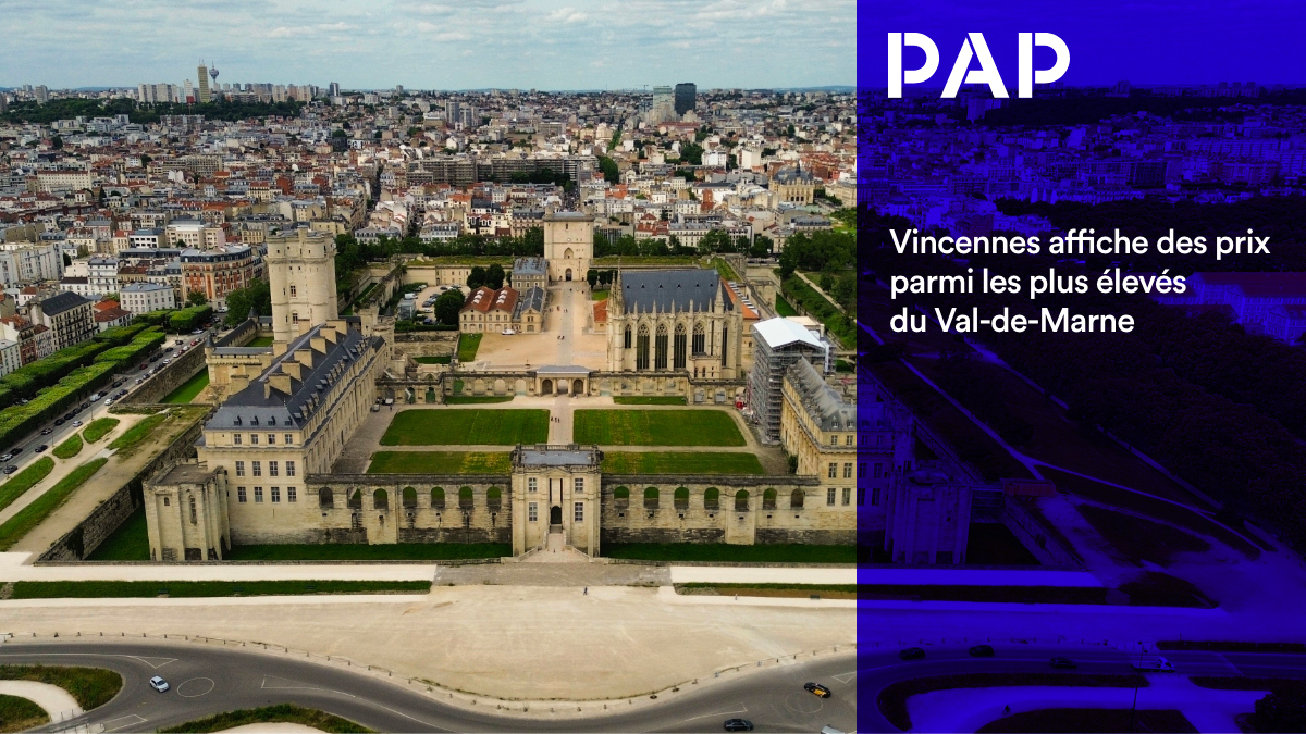 Le prix immobilier à Vincennes est de 8.614 €/m², en moyenne.
