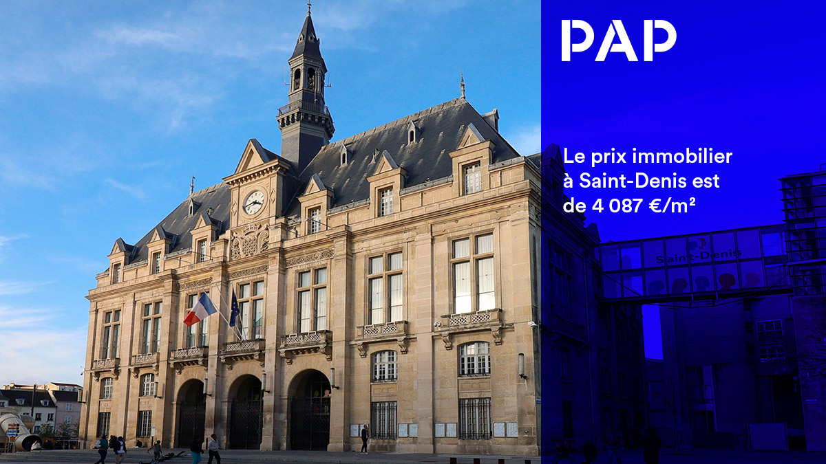 La baisse des prix à Saint-Denis est de 5,9 % sur 2 ans.