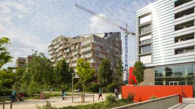 Un jour, un EcoQuartier. Aujourd'hui : Clichy-Batignolles, à Paris © Ministère du Logement et de l'Habitat durable