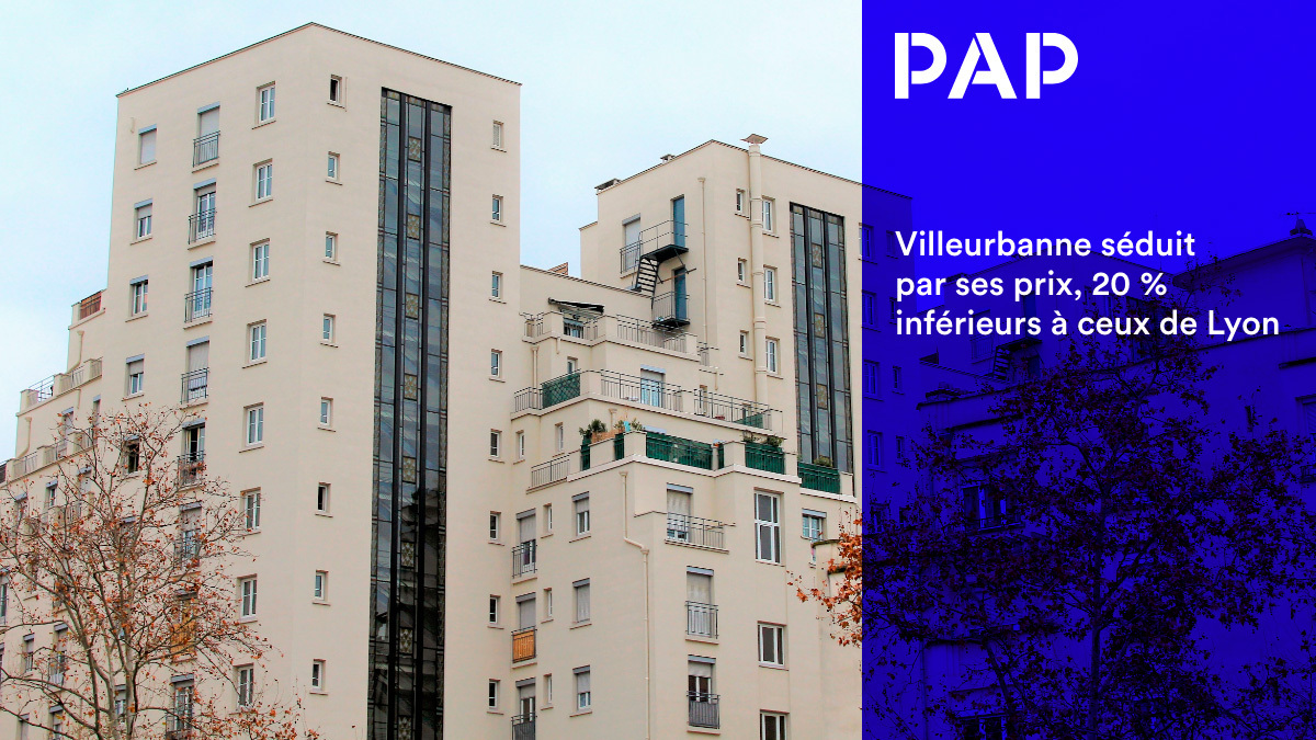 Villeurbanne séduit par sa proximité avec Lyon.