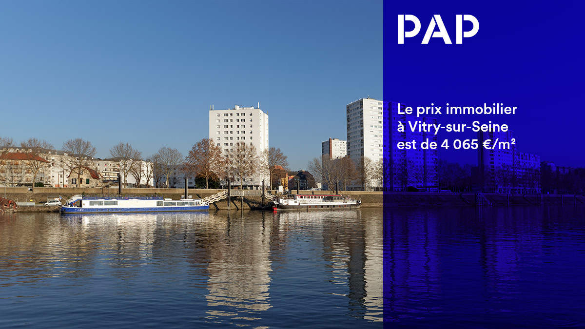 À Vitry-sur-Seine, le prix immobilier devrait progresser de 2 à 3 % d'ici la fin de l'année.