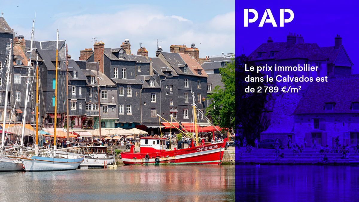 À Honfleur, le prix moyen atteint 3.391 €/m².