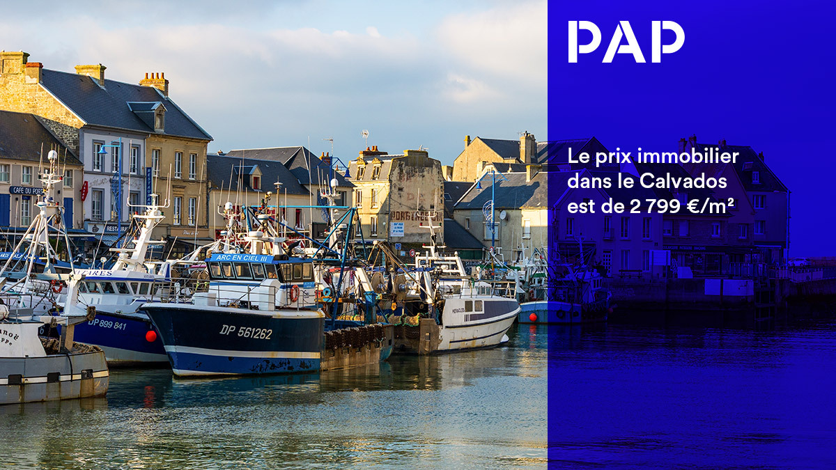 Les prix dans le Calvados ont augmenté de 2,8 % en 1 an.
