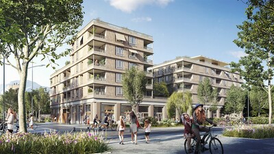Terre crue, paille et bois pour une résidence très verte © Groupe Gambetta/Atelier PNG Architecture