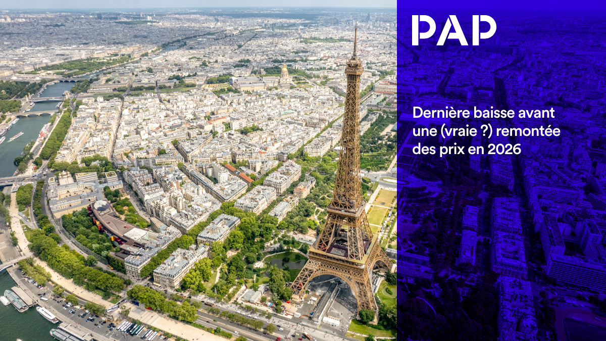 Une remontée des prix est attendue à Paris en 2026, si les taux se stabilisent…