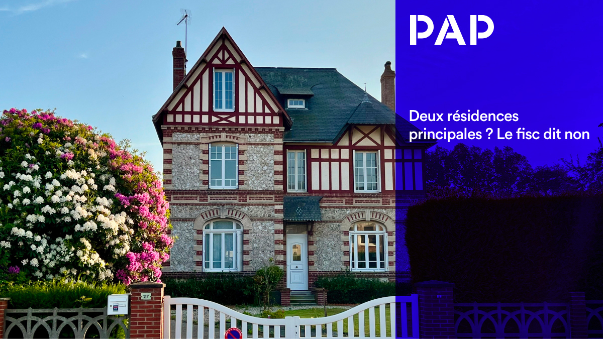 Résidence principale = logement occupé au moins 8 mois/an.