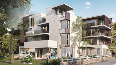 Une résidence intimiste de grand standing au Touquet © Gasnier Gossard Architecture/Nacarat