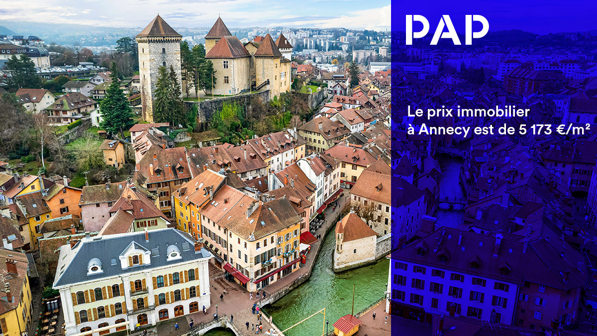 Annecy est l'une des plus attractives d'Auvergne-Rhône-Alpes.