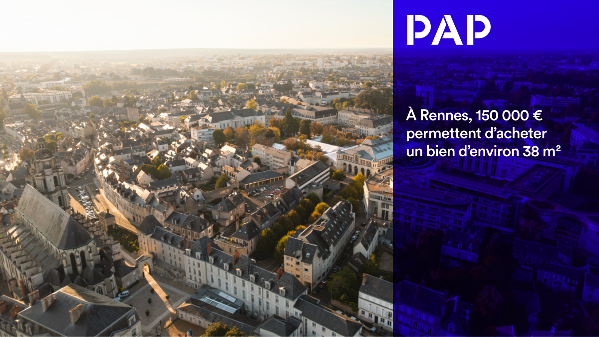Avec 150.000 €, on peut acheter entre 15 et 112 m² dans les grandes villes.