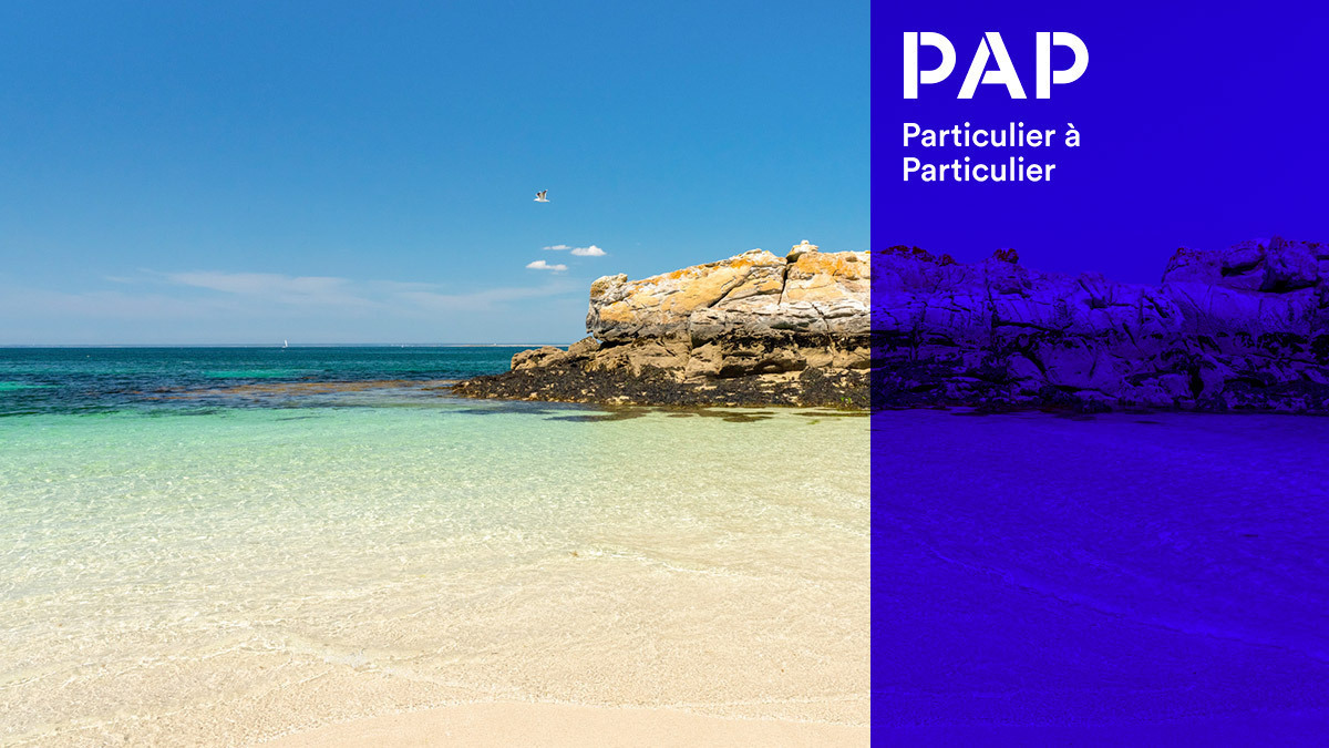 Le Finistère, ses eaux cristallines et son sable blanc.
