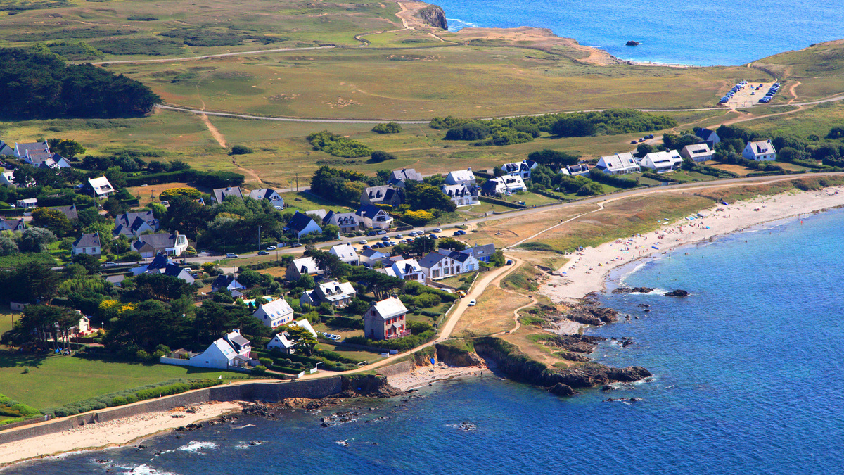 Sur le littoral, le prix des terrains s’envole, comme à Quiberon.