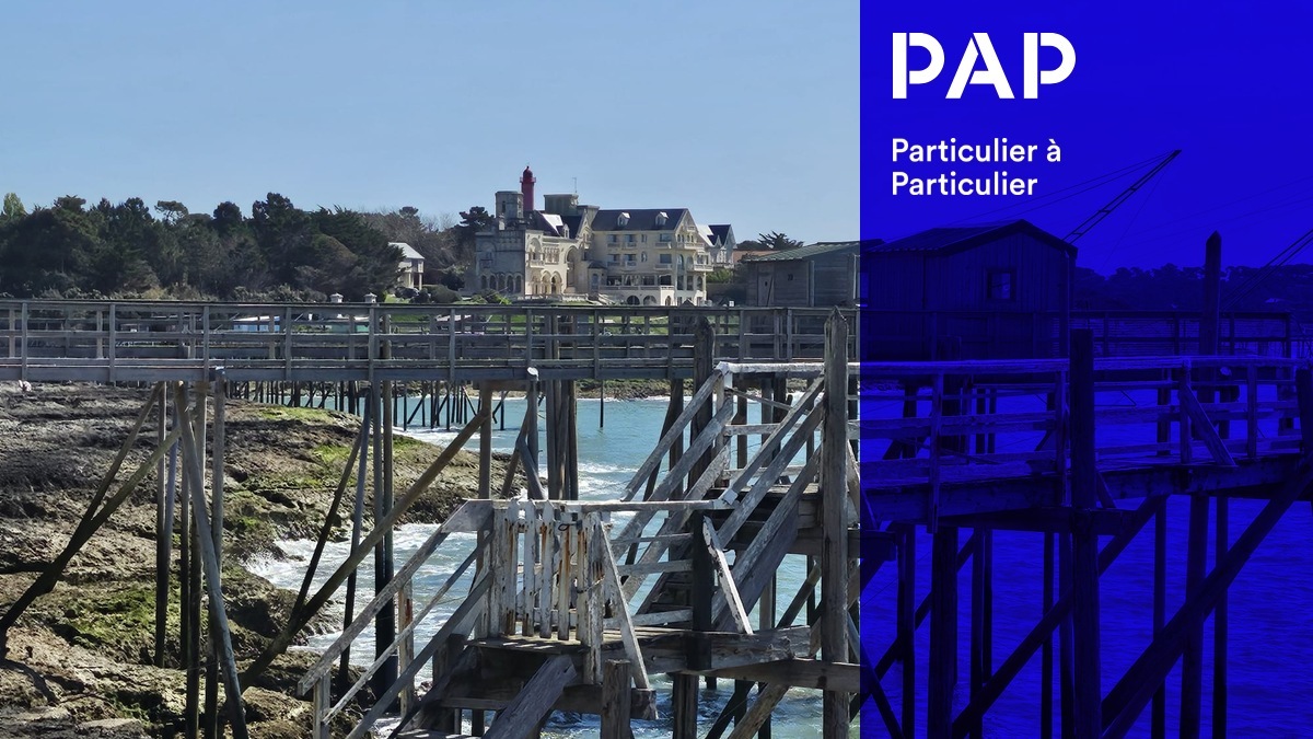 Saint-Palais-sur-Mer et ses carrelets.