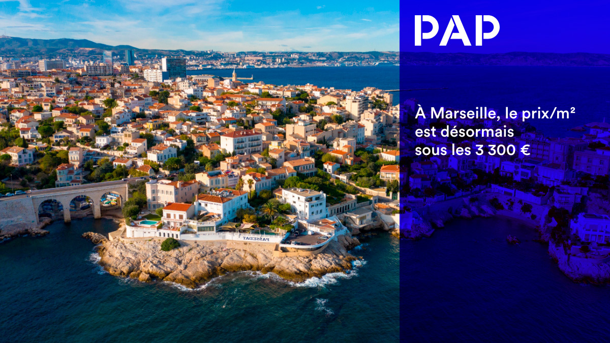 Marseille a échappé à la forte baisse des prix observée ailleurs.