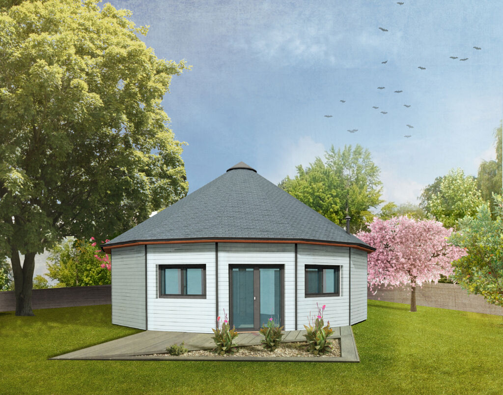 Maison En Case Ronde | Maison Ronde Définition – WHKRQ
