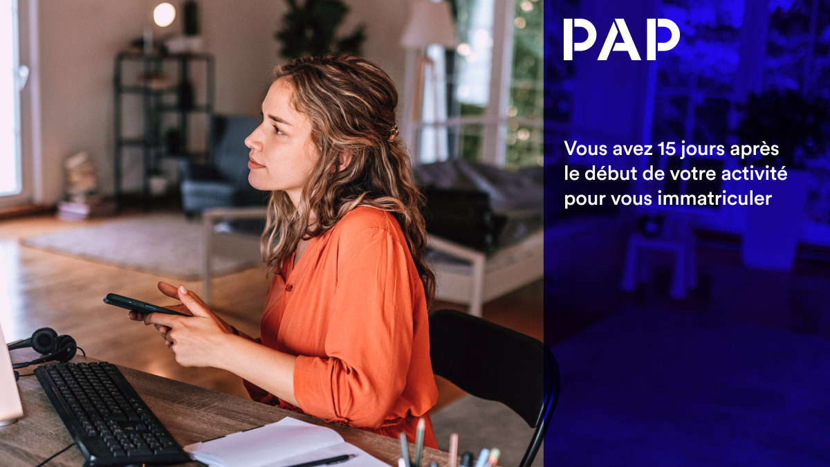 L’immatriculation et le numéro SIRET sont obligatoires sous 15 jours.
