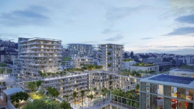 Nice s’offre un quartier ultramoderne et bioclimatique © Pitch Promotion