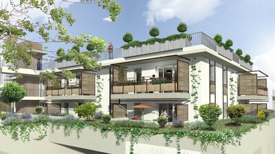 Quand le neuf accueille l’agriculture urbaine © Atelier Vérant/Groupe Gambetta
