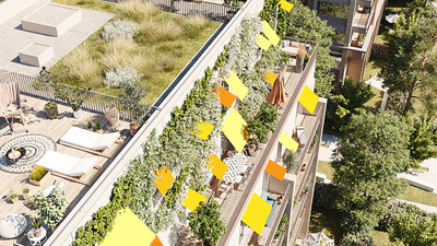 Logement : les attentes des Français évoluent © ©Woodeum – Architectes : Wilmotte &amp; Associés -Jean Marie Duthilleul-Neveux Rouyer Paysagistes