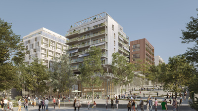 Urbanisme : Saint-Ouen (93) s’offre un village olympique exemplaire © Icade