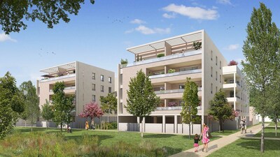 Résidentiel : un programme de 51 logements neufs aux portes d’Angers © Abraham Promotion