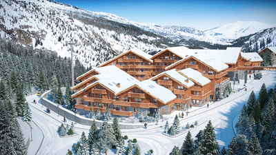 Immobilier de luxe : 4 nouvelles résidences dans les Alpes © John Taylor