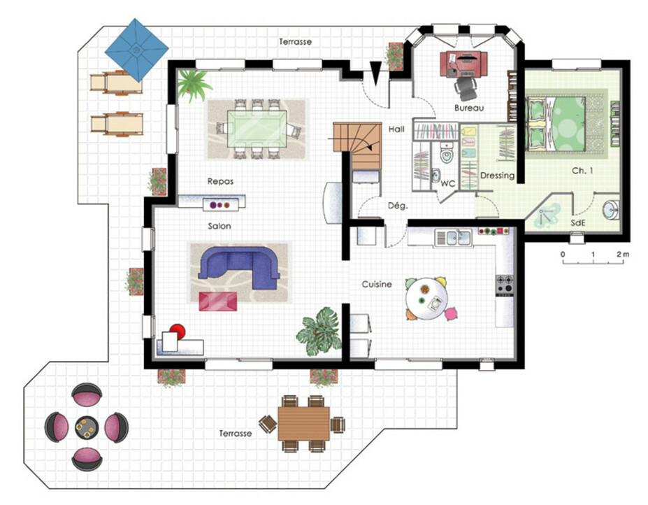 Plan De Maison : Vaste Demeure Familiale | Faire Construire Sa Maison