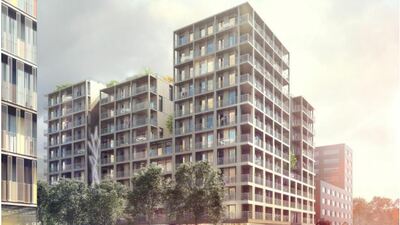 Immobilier : un étonnant village vertical à Paris © Ogic/Cogedim