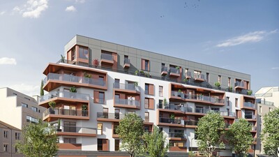 Résidentiel : confort et verdure à Boulogne © Quadri Fiore Architecture/BNP Paribas Real Estate