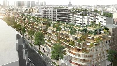 Paris : un nouveau quartier sur les rails © Icade/Emerige
