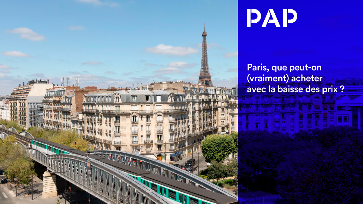 À paris les prix baissent dans 18 arrondissements sur 20.