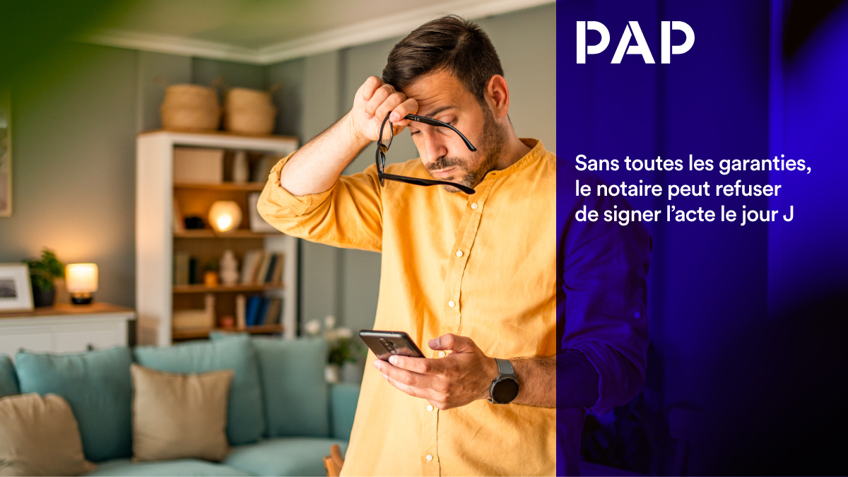Le notaire a un rôle de garant de la sécurité juridique.