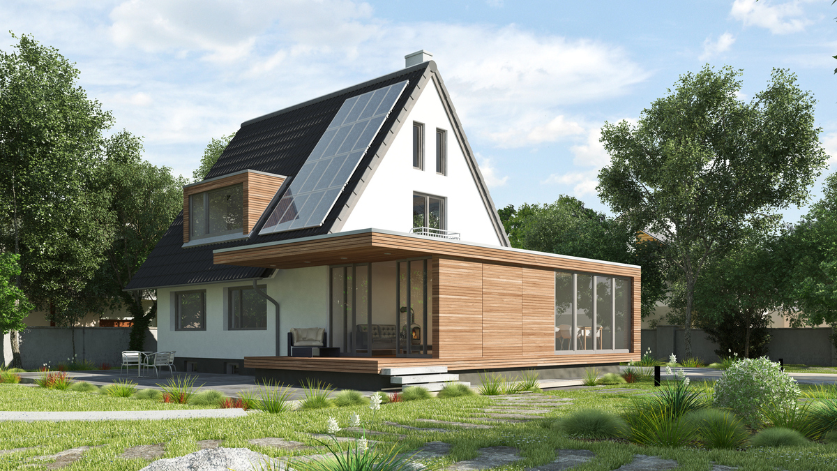 Agrandir l'existant grâce à l'ossature bois dans une élégante cohérence architecturale en maîtrisant les coûts et les délais de construction.