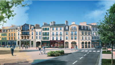 À Serris (77), un programme neuf s’inspire de l’architecture du XIXe siècle © Paris Classical Architecture, Stanhope Gate Architecture