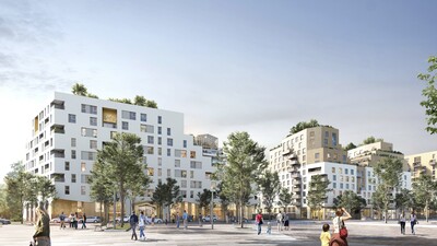 Résidentiel : un nouvel art de vivre près de Paris © MFR Architectes et Agence NAJAA