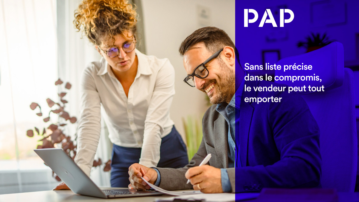 Achat immobilier seul le compromis fait foi, pas les promesses verbales.