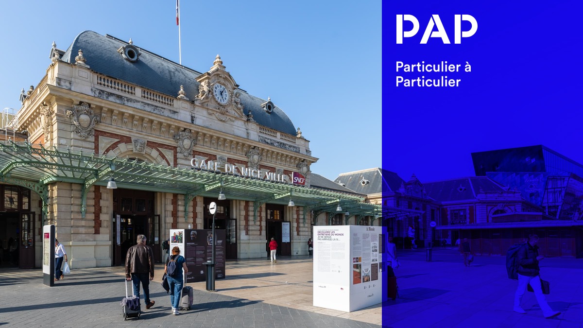 Autour de la gare Nice Ville, les prix des logements ont explosé en 5 ans.
