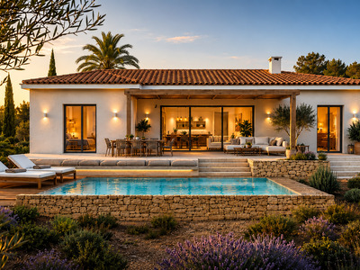 Une maison d'un seul tenant