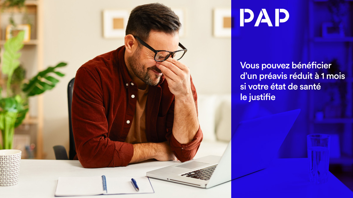 Préavis réduit pour raison de santé oui, mais avec un vrai justificatif. Le juge ne plaisante pas.
