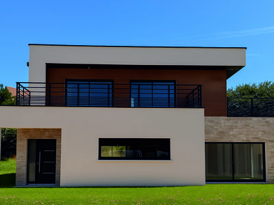 Une maison face au large