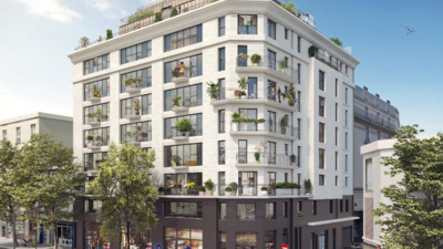 Résidentiel : Clichy (92) accueille deux programmes haut de gamme © DR