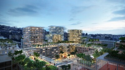 Nice Méridia : le centre-ville réinventé © Nice Meridia