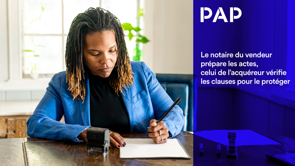 La désignation de deux notaires renforce la sécurité des transactions immobilières.