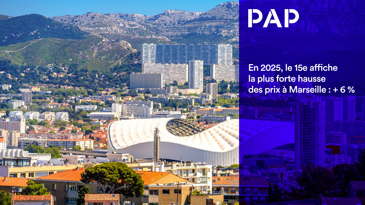 Marseille 2026 périphérie en hausse, centre boosté, littoral plus calme.